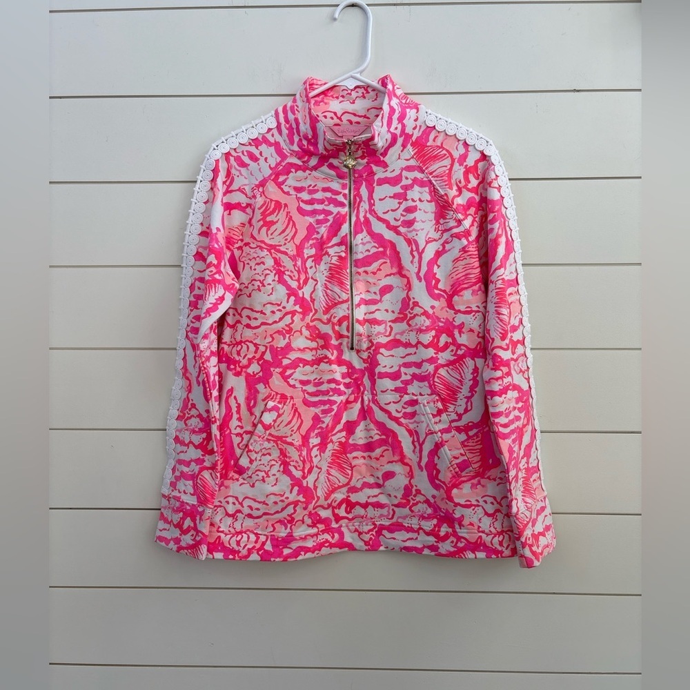 Lilly Pulitzer UPF 50+ “Coral Reef” Skipper Popover